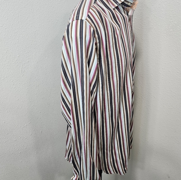 Thomas Dean men's button long-sleeve large - Picture 7 of 8